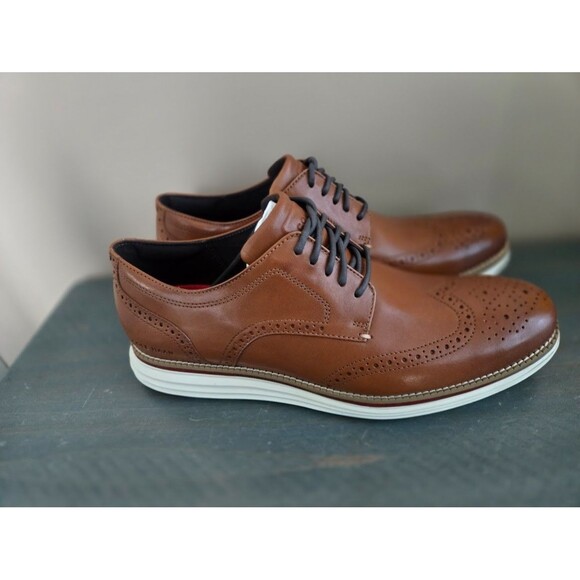 Cole Haan Originalgrand Energy Merid SW Oxfords British Tan C33805 Mens 13 NEW main image 5